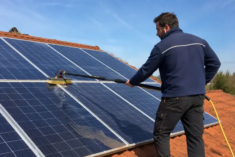 Nettoyage et entretien de panneaux solaires à Sauveterre